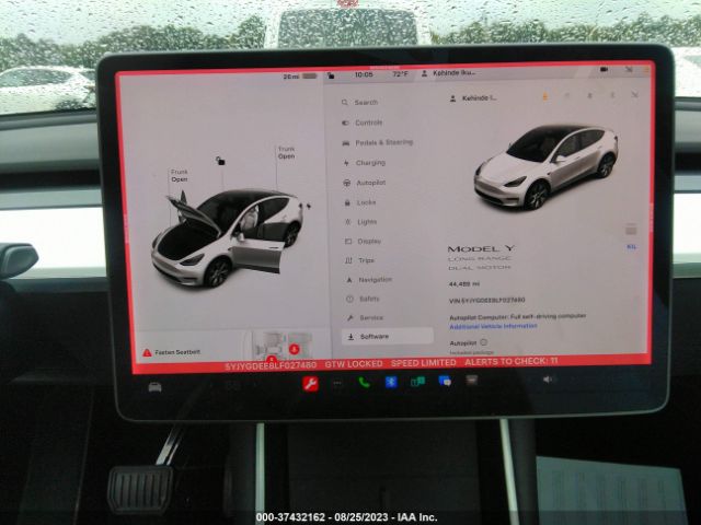 5YJYGDEE8LF027480 Tesla Model Y Long Range