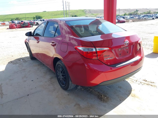 2014 TOYOTA COROLLA L/LE/S/S PLUS/LE PLUS VIN: 5YFBURHEXEP176682