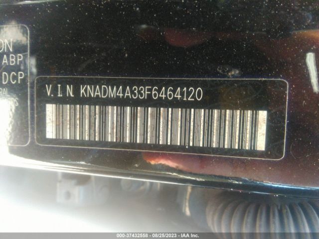 KNADM4A33F6464120 KIA RIO LX