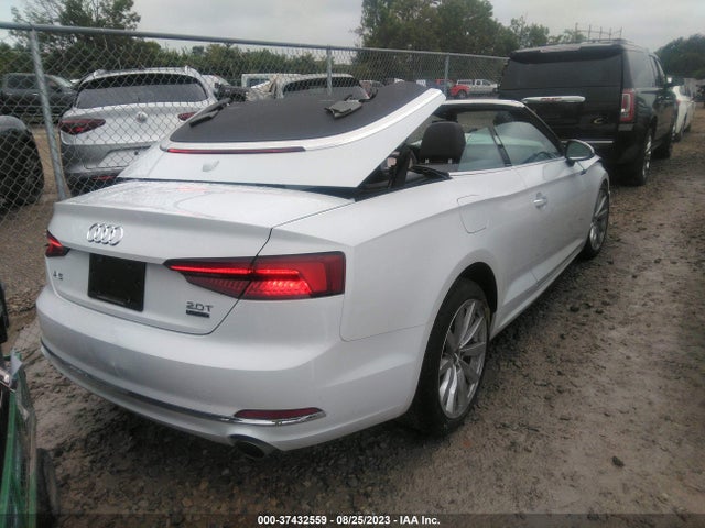WAUWNGF58JN005763 Audi A5 Cabriolet Premium