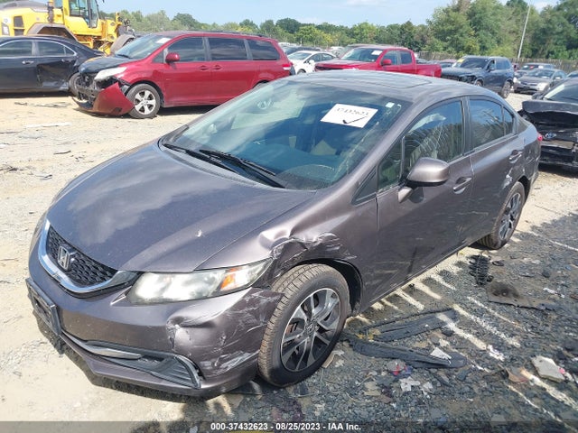 2013 HONDA CIVIC SDN EX VIN: 19XFB2F88DE024802