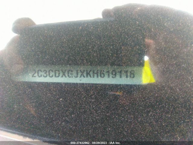 2C3CDXGJXKH619118 Dodge Charger Scat Pack