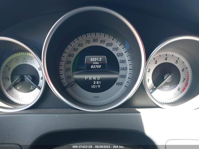 2013 MERCEDES-BENZ C-CLASS C 250 VIN: WDDGF4HB3DR259616