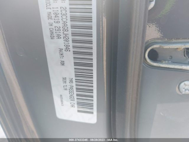 2C3CCAAG8JH201846 Chrysler 300 Touring L