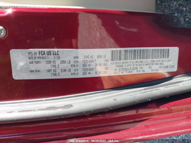 2C4RDGBG4JR166298 Dodge Grand Caravan Se