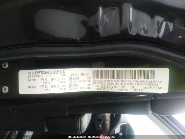 1C4PJMDB1EW215471 Jeep Cherokee Limited