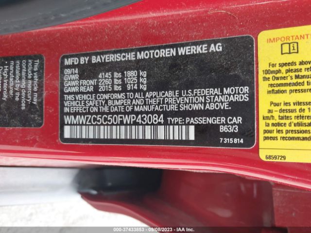 WMWZC5C50FWP43084 Mini Cooper Countryman S