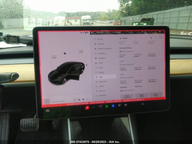 5YJ3E1EA2KF314159 Tesla Model 3 Range