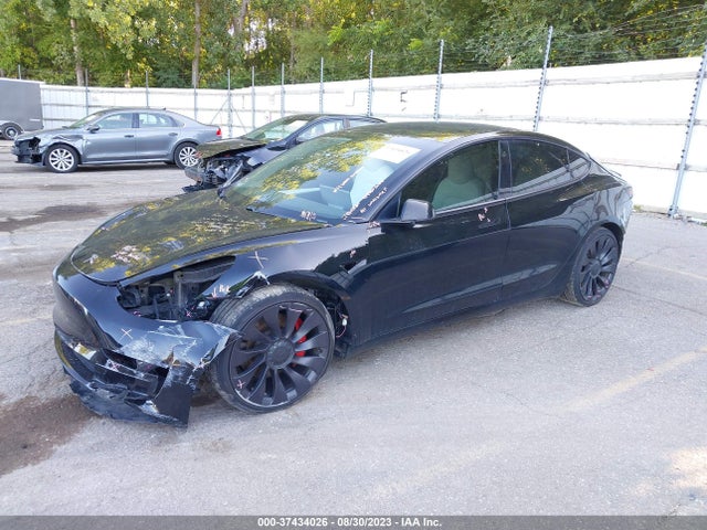 Tesla Model 3 Performance 2021 5YJ3E1ECXMF030153 Image 2