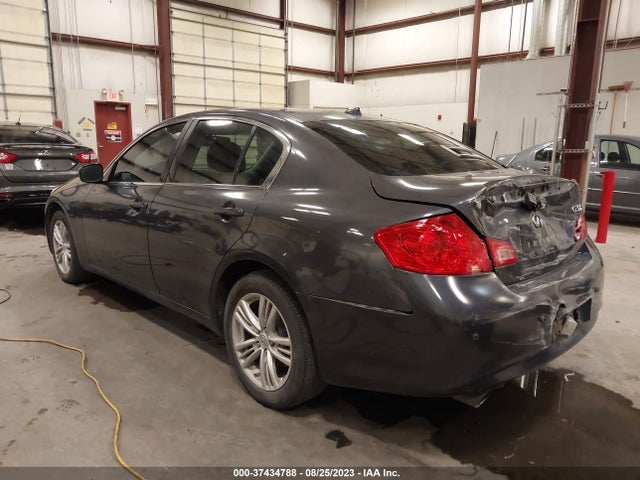 2012 INFINITI G37 SEDAN X VIN: JN1CV6AR3CM970472