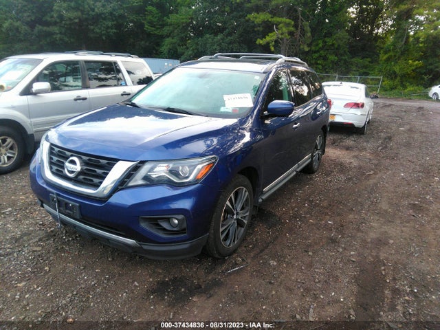 2017 NISSAN PATHFINDER PLATINUM VIN: 5N1DR2MMXHC603995