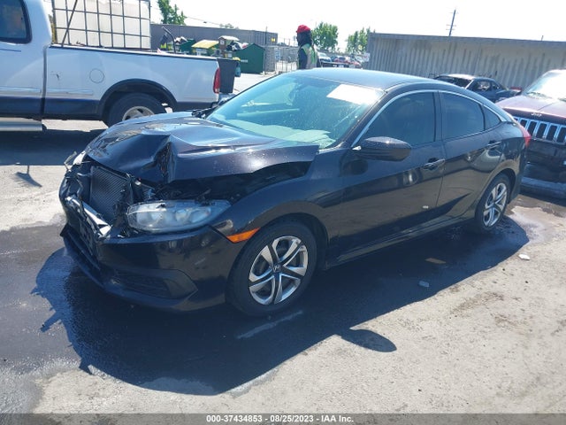 Honda Civic Sedan Lx 2018 2HGFC2F5XJH509544 Image 2