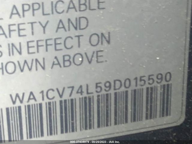 2009 AUDI Q7 WA1CV74L59D015590 Photo 8