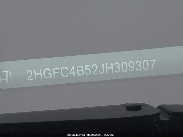 Honda Civic Coupe Lx 2018 2HGFC4B52JH309307 Image 9