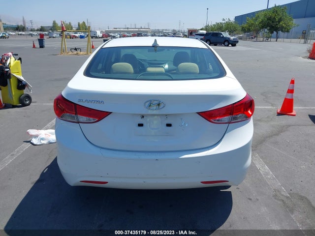 2013 HYUNDAI ELANTRA GLS PZEV VIN: 5NPDH4AEXDH266100