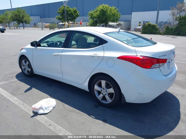 2013 HYUNDAI ELANTRA GLS PZEV VIN: 5NPDH4AEXDH266100