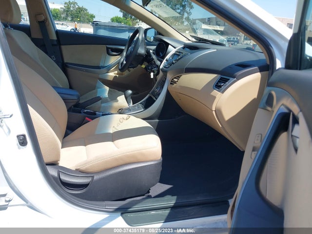 2013 HYUNDAI ELANTRA GLS PZEV VIN: 5NPDH4AEXDH266100