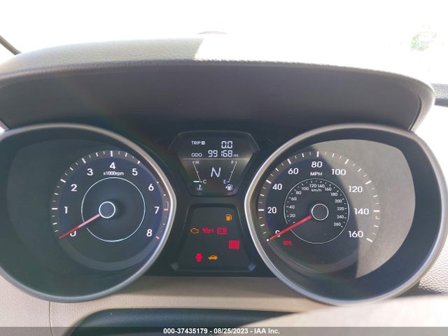2013 HYUNDAI ELANTRA GLS PZEV VIN: 5NPDH4AEXDH266100