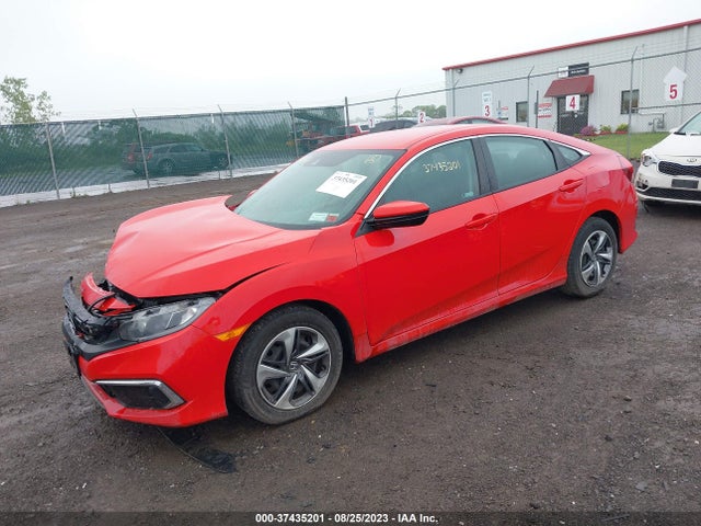 Honda Civic Sedan Lx 2019 2HGFC2F62KH606098 Image 2