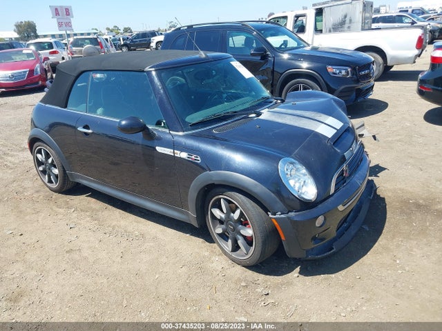 2008 MINI COOPER CONVERTIBLE WMWRH33528TU81594