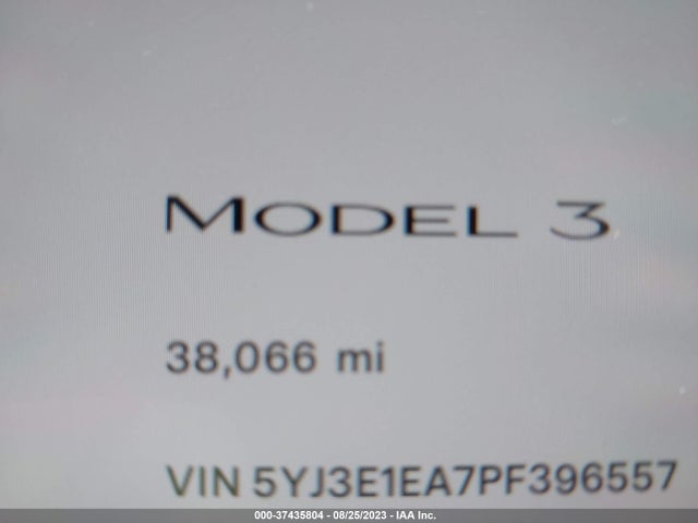 2023 Tesla 3, VIN: 5YJ3E1EA7PF396557