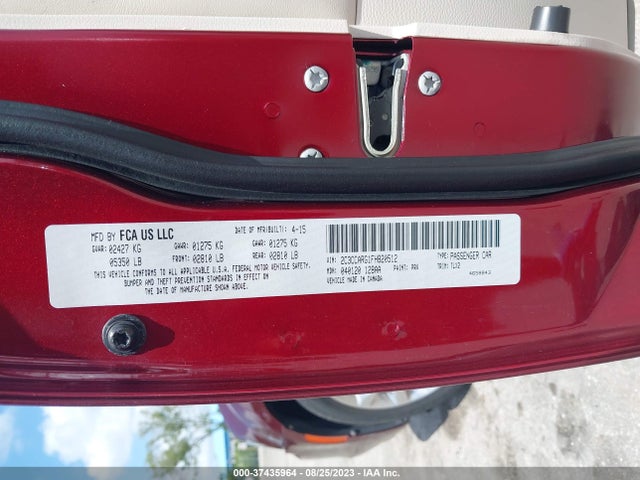 Chrysler 300 Limited 2015 2C3CCARG1FH820512 Image 9