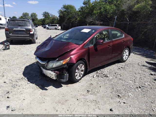 2012 HONDA CIVIC SDN LX VIN: 19XFB2E53CE035373
