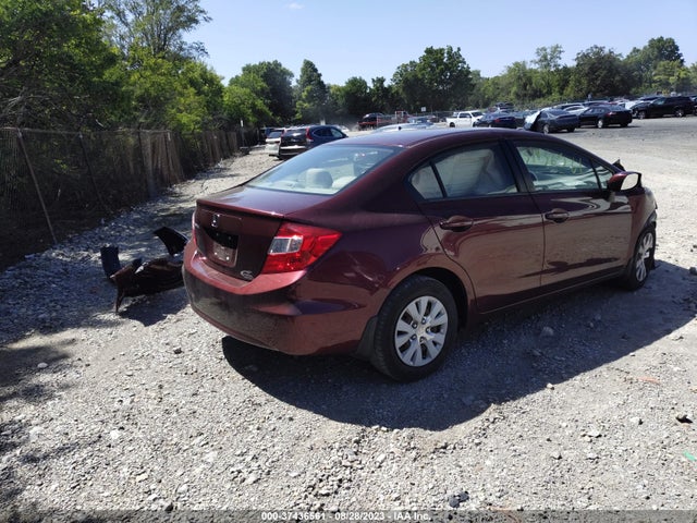 2012 HONDA CIVIC SDN LX VIN: 19XFB2E53CE035373