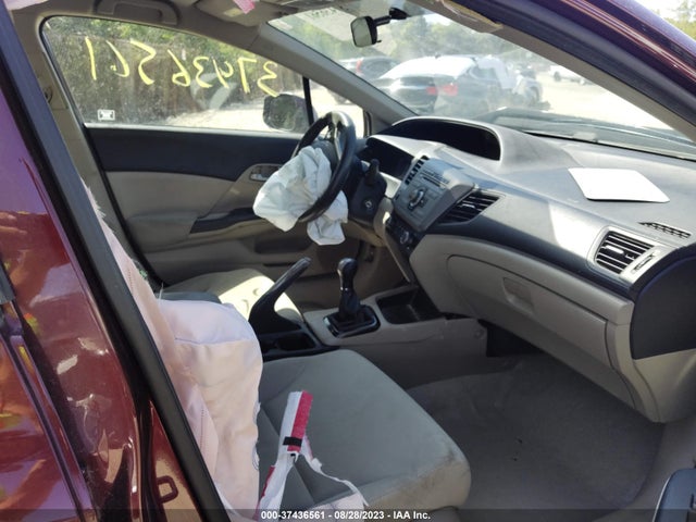 2012 HONDA CIVIC SDN LX VIN: 19XFB2E53CE035373