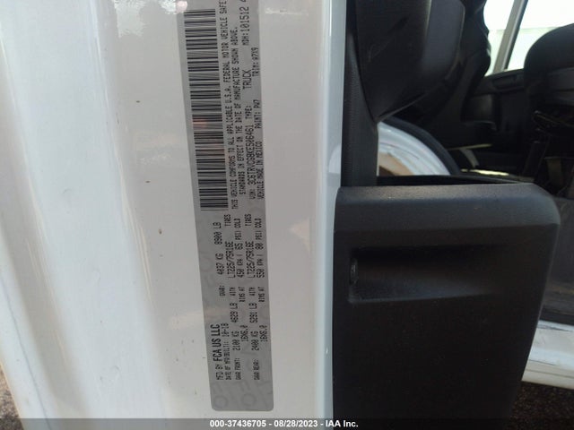 3C6TRVCG8KE506461 RAM Promaster Cargo Van