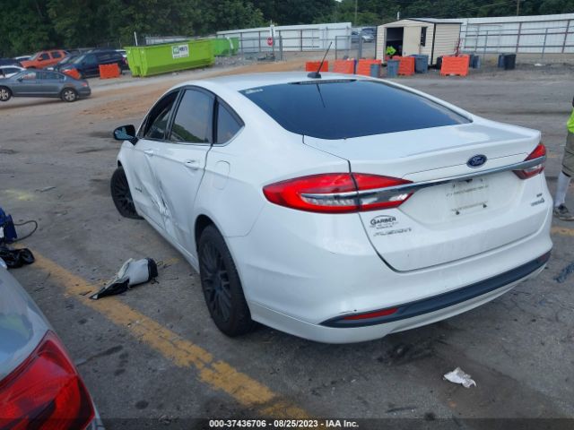 3FA6P0LU1JR139100 Ford Fusion Hybrid Se