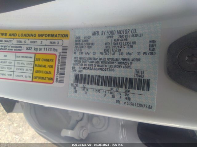 3FMCR9A66NRD27306 Ford Bronco Sport Base