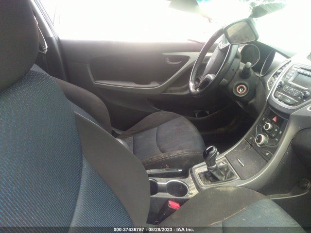 2014 HYUNDAI ELANTRA VIN: KMHDH6AH6EU028348