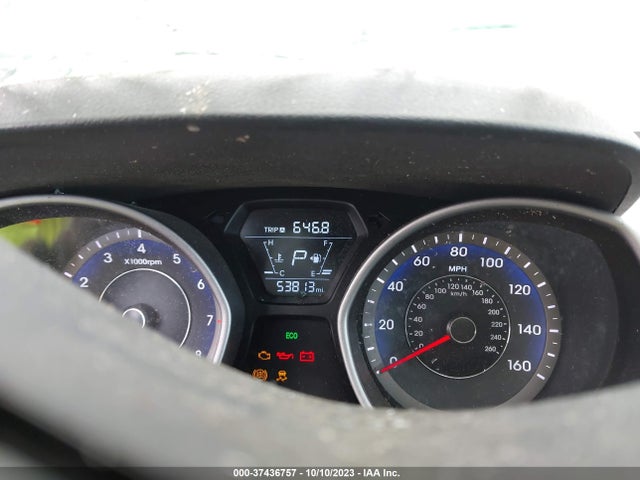 2014 HYUNDAI ELANTRA VIN: KMHDH6AH6EU028348