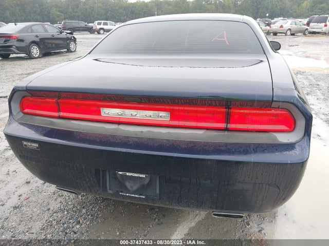 2012 DODGE CHALLENGER SXT VIN: 2C3CDYAG8CH208773