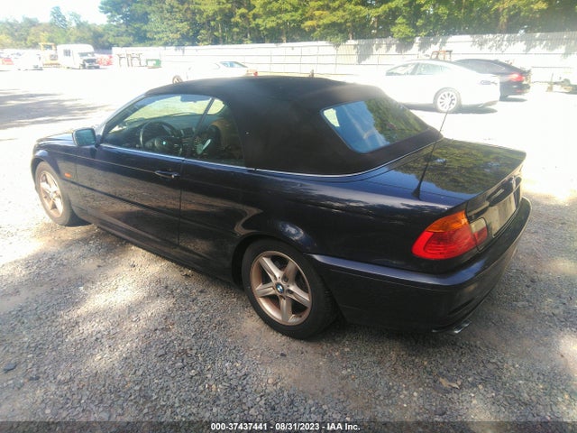 2003 BMW 3 SERIES 325CI VIN: WBABS33483PG89705