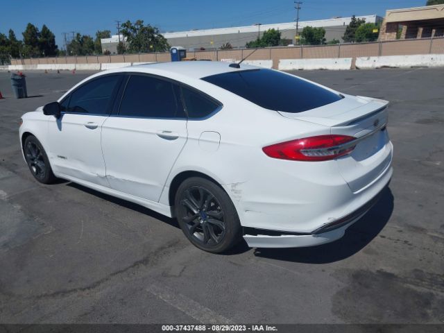 3FA6P0LU5JR103278 Ford Fusion Hybrid Se