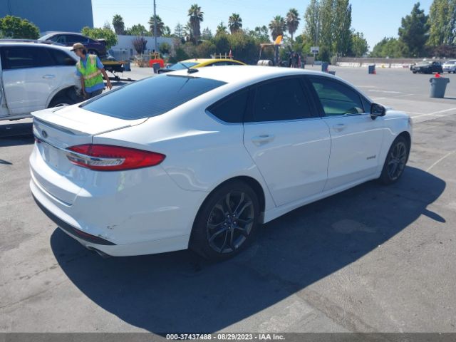 3FA6P0LU5JR103278 Ford Fusion Hybrid Se