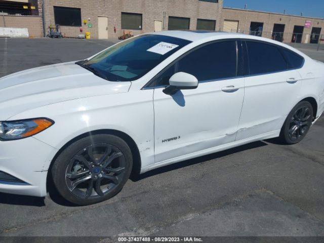3FA6P0LU5JR103278 Ford Fusion Hybrid Se