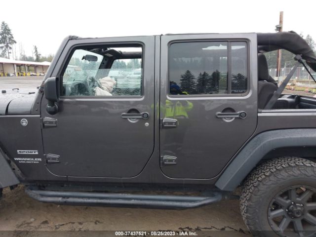 1C4BJWDG0EL258492 Jeep Wrangler Unlimited Sport