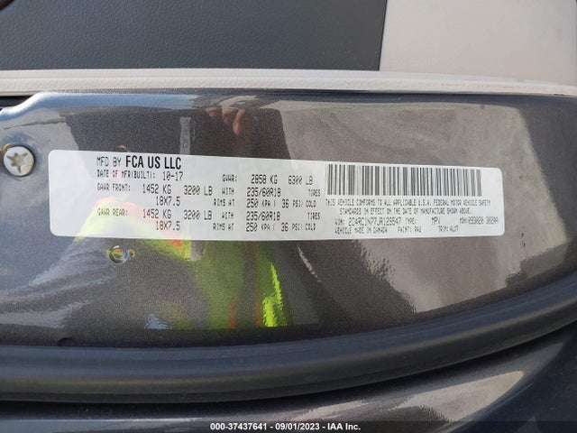 2C4RC1N77JR129547 Chrysler Pacifica Hybrid Limited