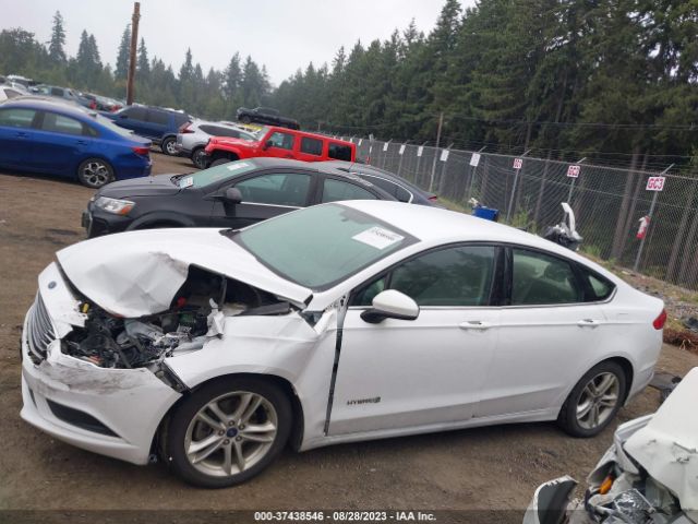 3FA6P0LU3JR173748 Ford Fusion Hybrid Se