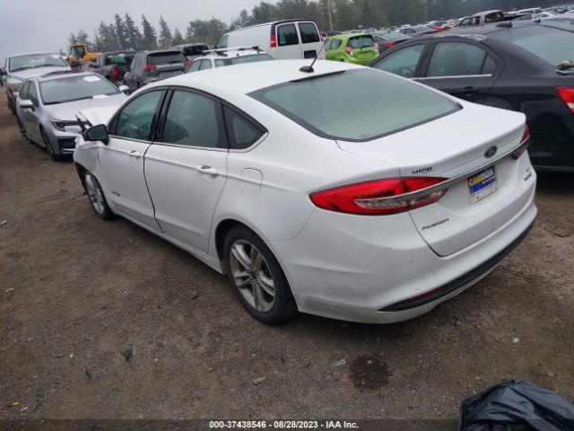 3FA6P0LU3JR173748 Ford Fusion Hybrid Se