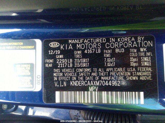 KIA SELTOS EX 2021 KNDERCAAXM7044962 Image 15