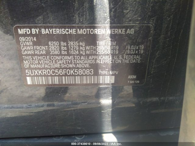 5UXKR0C56F0K58083 BMW X5 Xdrive35i