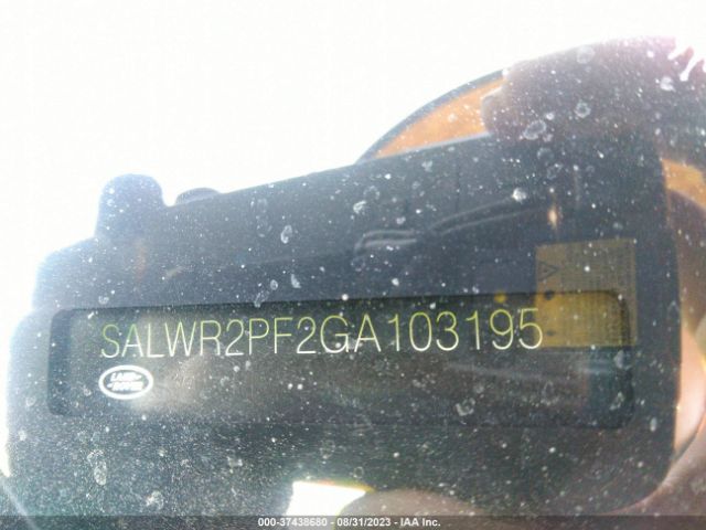SALWR2PF2GA103195 Land Rover Range Rover Sport V6 Hse