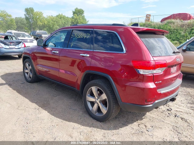 2014 JEEP GRAND CHEROKEE LIMITED VIN: 1C4RJFBT1EC114965