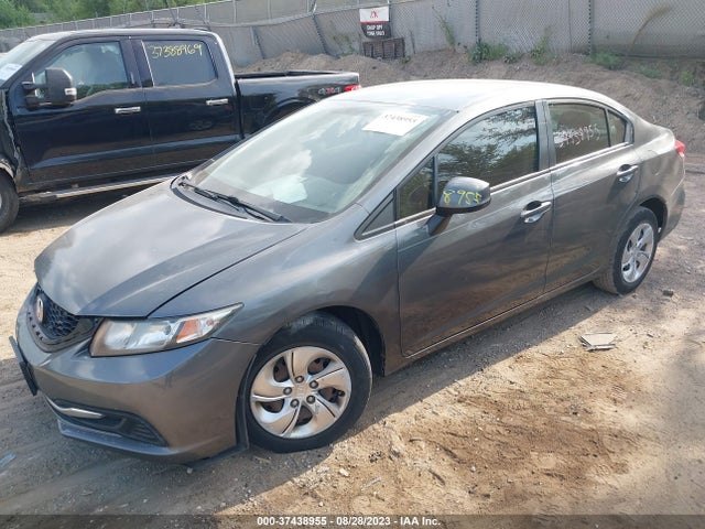 2013 HONDA CIVIC SDN LX VIN: 2HGFB2F56DH574365