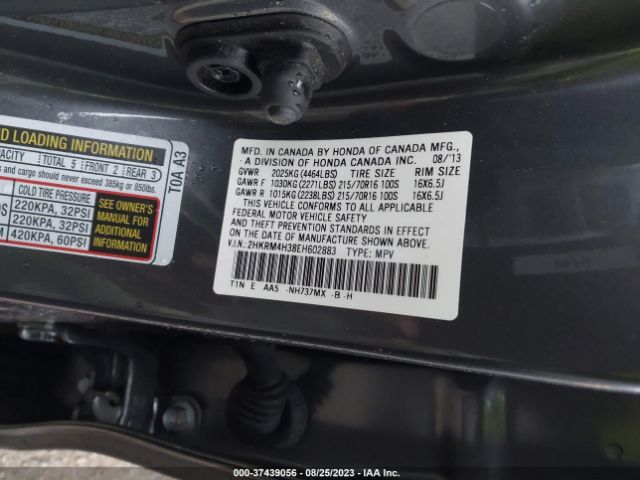 2HKRM4H38EH602883 Honda CR-V LX