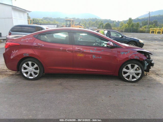 2013 HYUNDAI ELANTRA LIMITED PZEV VIN: 5NPDH4AE5DH253402